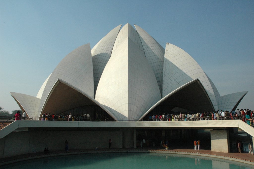 Bahá’í House of Worship a.k.a Lotus Temple (Delhi, India)