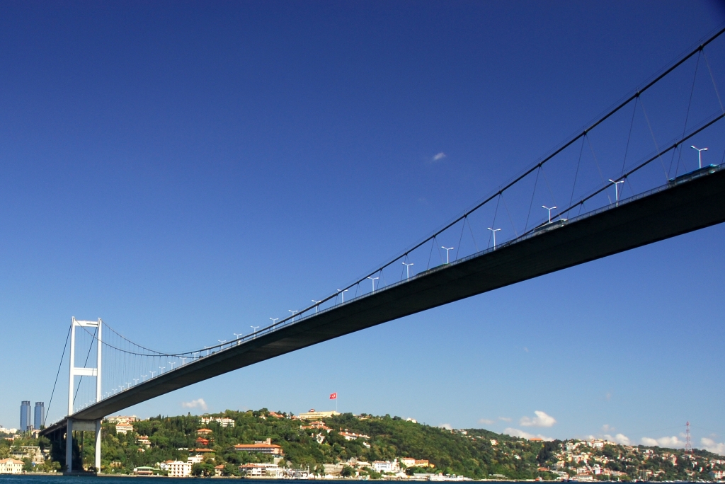 Bosphorus Bridge - Top Longest Suspension Bridges In The World