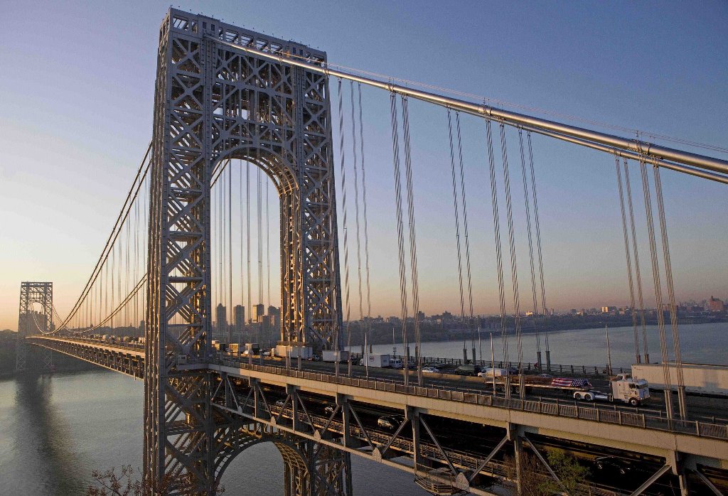 George Washington Bridge - Top Longest Suspension Bridges In The World