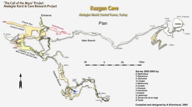 Kuzgun Cave - Deepest Caves In The World
