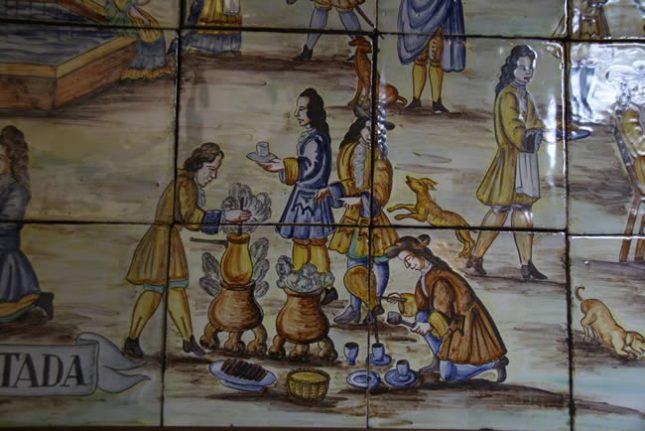 Scene Showing the Preparation of Chocolate