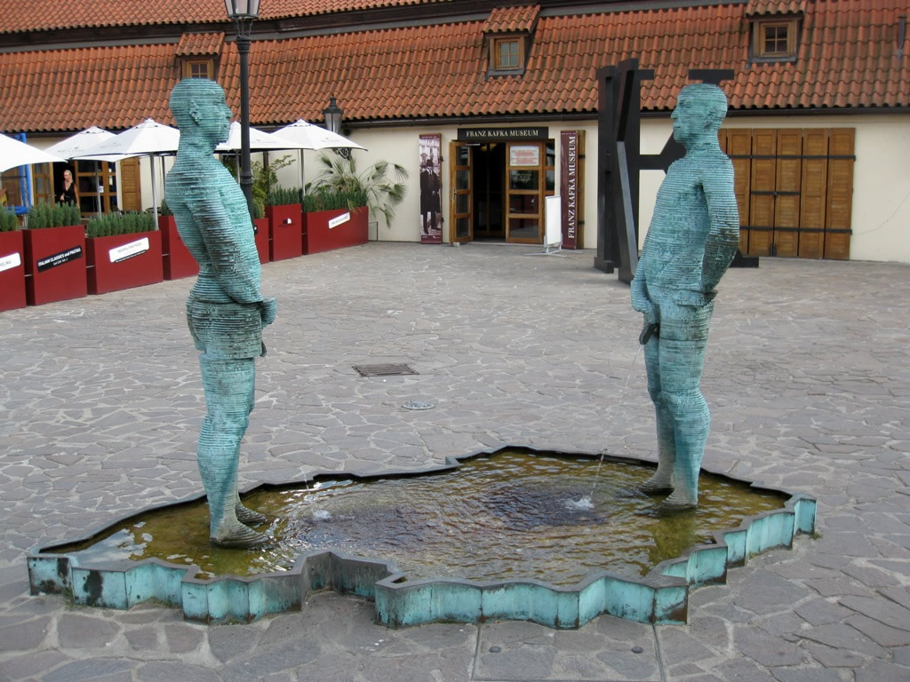 The Piss Sculpture, Prague - Quirky and Unique Sculptures from Across the World