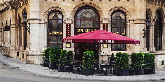Café Central - Vienna, Austria - Which are the oldest coffee houses around the world